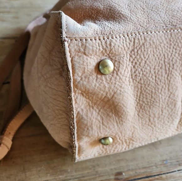 Anthropologie × Miss Albright Sandrine leather tote with tassels - Picture 3 of 8